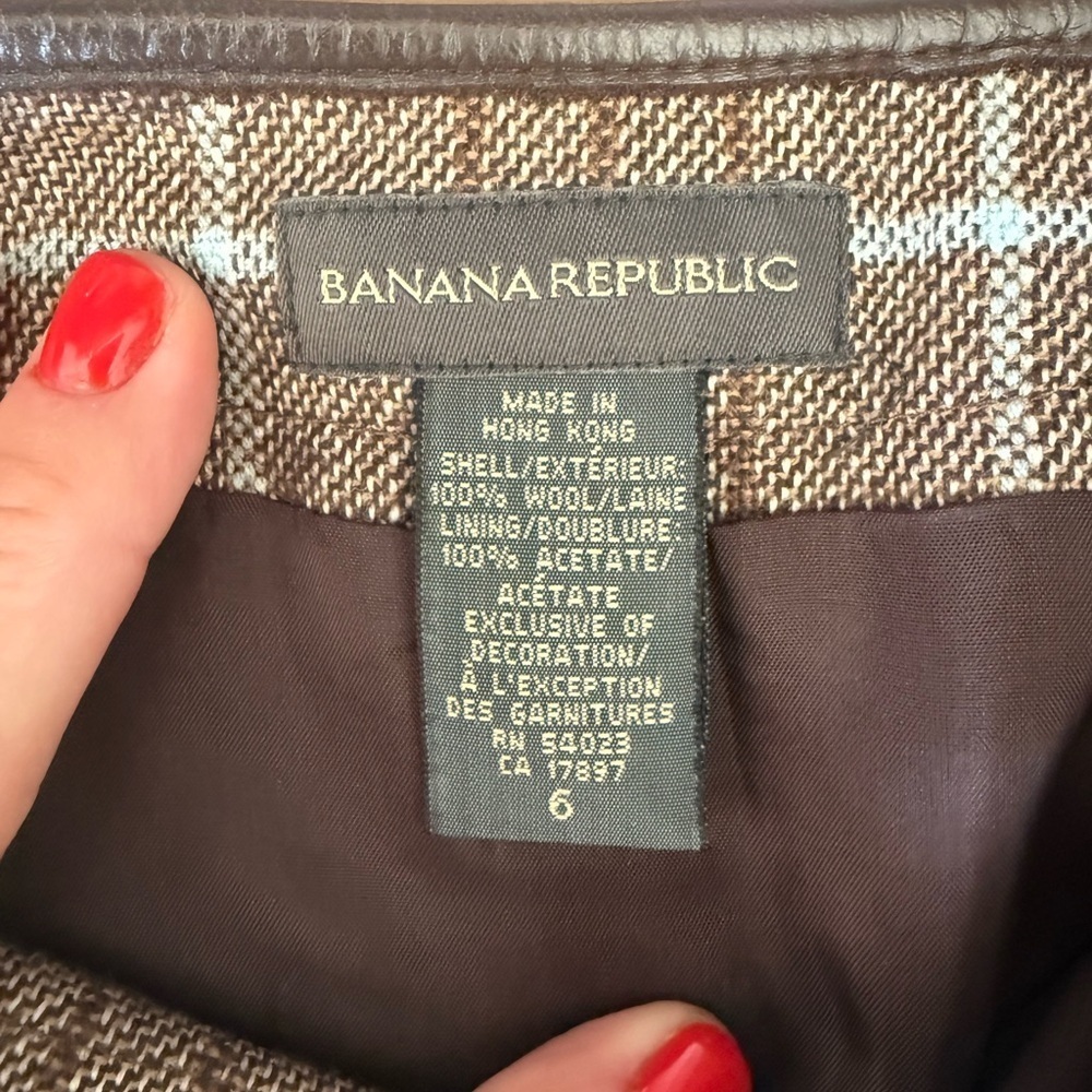 Banana Republic Wool skirt • Women’s size 6 - Picture 6 of 6